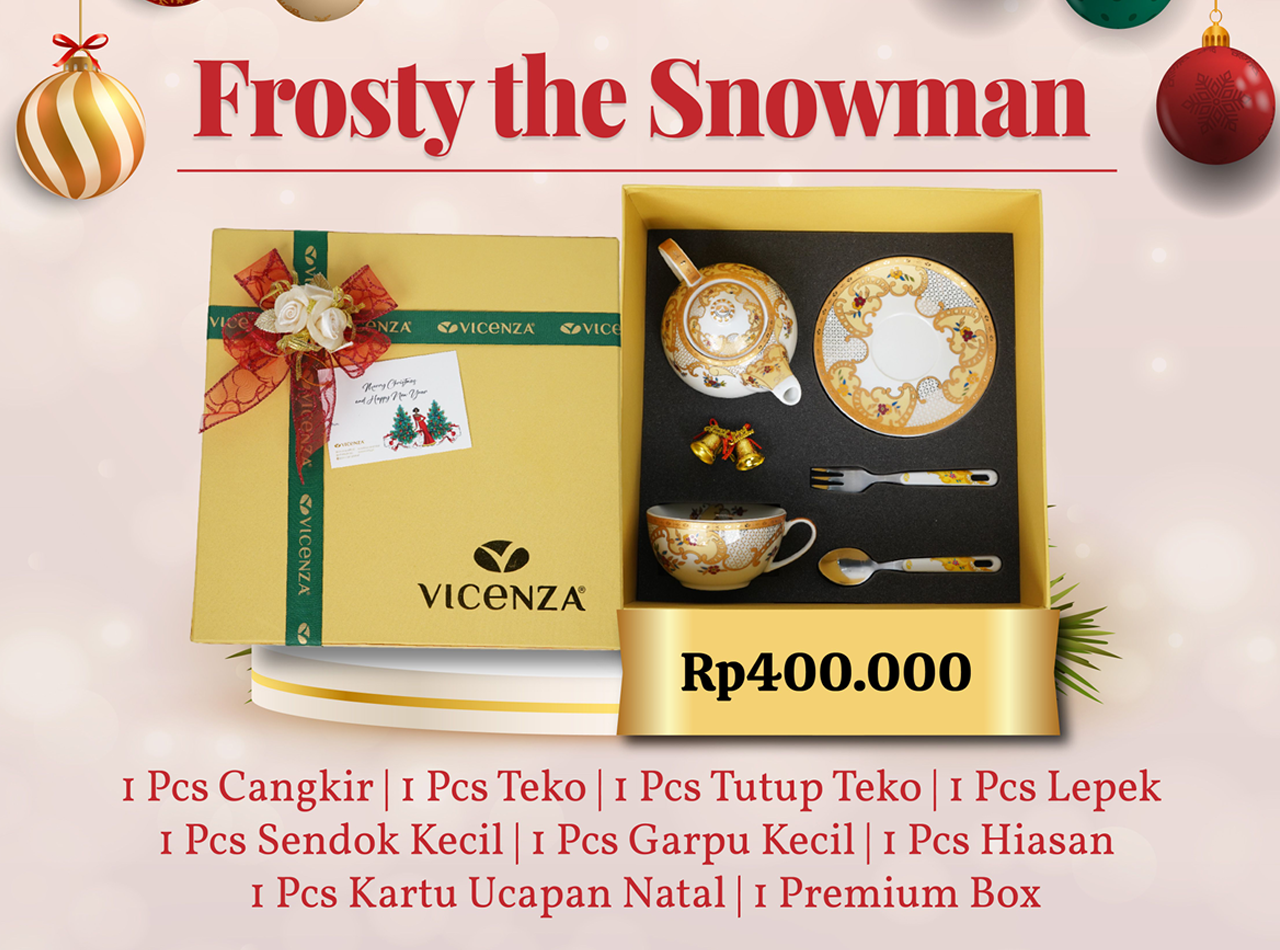 2024 HAMPERS NATAL FROSTY SNOWMAN LILY